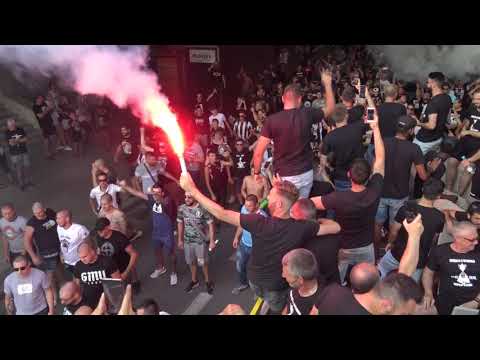 Видео: Шествието из улиците на Пловдив след втората поредна Купа на България