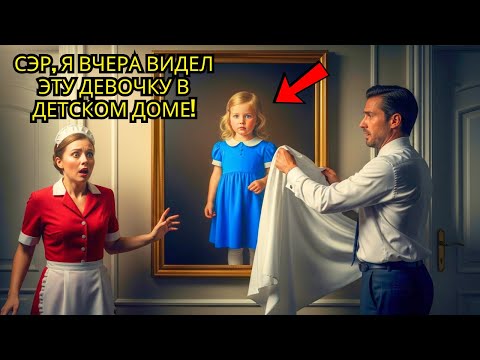Видео: «СЭР, Я ВИДЕЛА ЭТУ ДЕВОЧКУ, КОГДА РАБОТАЛА В ДЕТСКОМ ДОМЕ!» – КРИКНУЛА СЛУЖАНКА, УВИДЕВ ПОРТРЕТ...