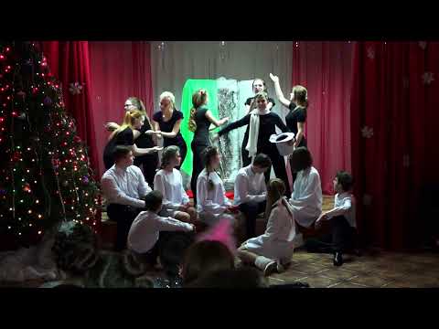 Видео: Пильна 2016 год. Новогодний утренник. Ч.1