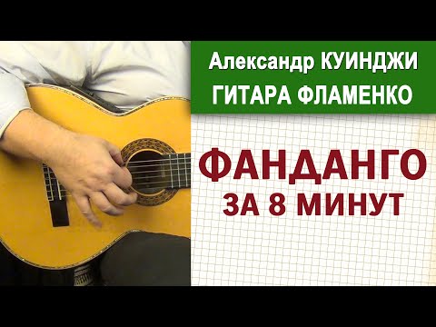 Видео: Испанская гитара фламенко | Фанданго де Уэльва за 8 минут (Не ДиДюЛя)