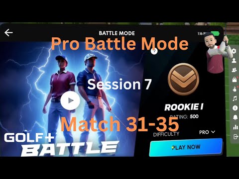 Видео: Golf+ — режим Pro Battle — сессия 7