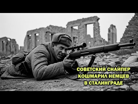 Видео: Как немцы вели охоту на советского снайпера, уничтожившего больше 200 немецких солдат в Сталинград.