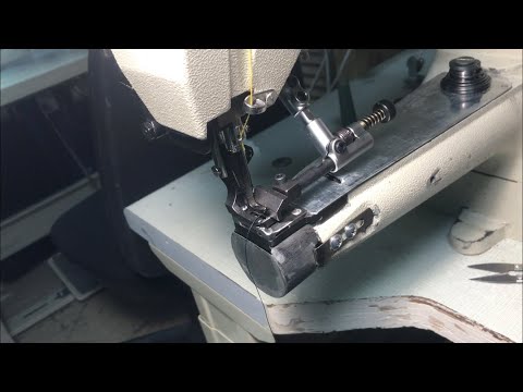 Видео: Typical gc2605 рукавная швейная машина - нюансы и доработки