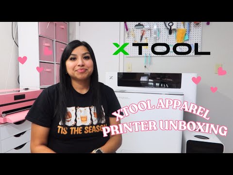 Видео: Распаковываем принтер xTool Apparel — самый простой DTF-принтер?
