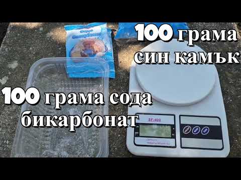 Видео: КАК СЕ ПРАВИ БУРГУНДСКА СМЕС? Ефективна защита на зеленчуците от болестите Фитофтора и Алтернария.