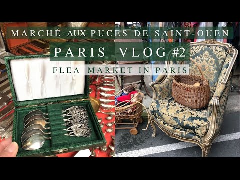 Видео: Влог Париж №2/Блошиный рынок Сент-Уан(Marché aux Puces de Saint-Ouen)/Блошиный рынок в Париже