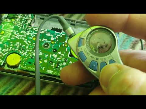 Видео: ремонт плеера Panasonic RQ-SX72