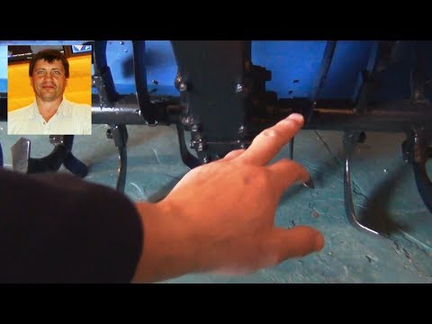 Видео: Правильное расположение ножей зубьев почвофрезы.