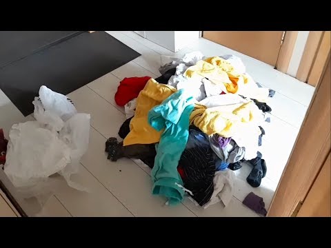 Видео: Уборка #416 большая стирка и аккуратный комод)
