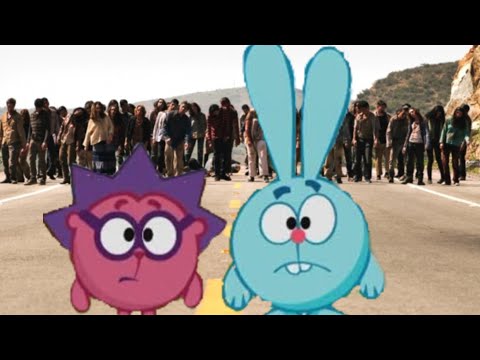 Видео: Крош среди зомби 2 серия 