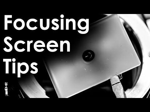 Видео: Объяснение типов фокусировочных экранов — советы по использованию различных фокусировочных экранов