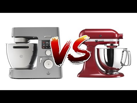 Видео: СРАВНЕНИЕ KitchenAID VS Kenwood Cooking chef ЧТО КУПИТЬ?