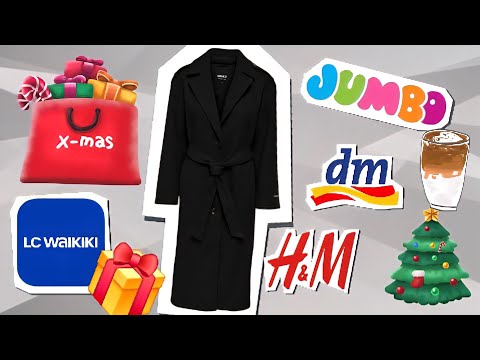 Видео: Нови покупки-Jumbo🎄🎁|LC Waikiki🛍|H&M👚👖|DM🫧🧴|Ново палто от Only🧥