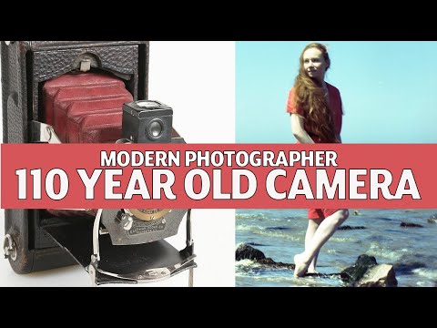 Видео: Фотографирование 114-летней пленочной камерой в 2022 году