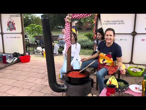 Видео: День города 1/2. Айвар и необычный конкурс. Гости прибывают #жизньвсербии #иммиграция #бачкатопола