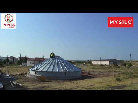 Видео: Монтаж фермерського силосу MYSILO.