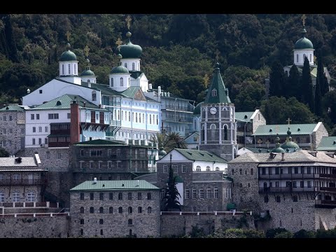 Видео: Уникальная запись. Афон. Пантелеимонов монастырь. Всенощное бдение на праздник Воздвижения Креста.
