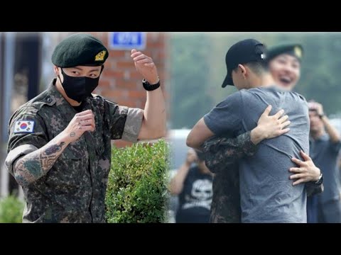 Видео: Брита BTS сегодня! Чонгук встретил Шугу, Шуга громко плакал. Что с ним случилось?
