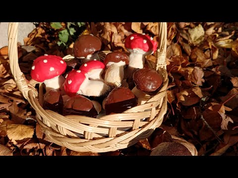 Видео: Печиво "Грибочки" 🍄 Рецепт печива "Грибочки" без форми