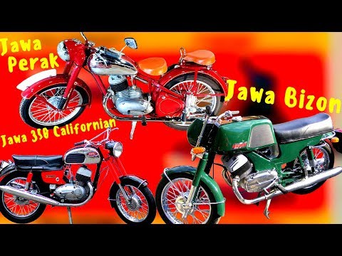Видео: История мотоциклов JAWA.Модели JAWA,о которых вы никогда даже и не слышали