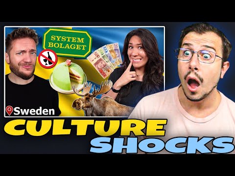 Видео: Реакция на культурный шок пары немцев и американцев в Швеции 🇸🇪