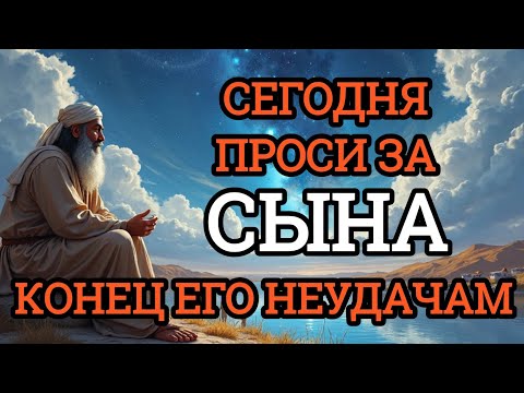 Видео: ПРОПУСТИТЬ СЕГОДНЯ ЭТУ МОЛИТВУ НЕЛЬЗЯ! МОЛИТВА ЗА СЫНА И ЗАЩИТА НАД НИМ. Она будет молитвенным щитом