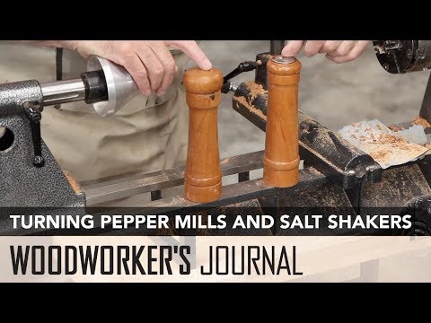 Видео: Проект по обработке дерева: мельницы для перца и солонки