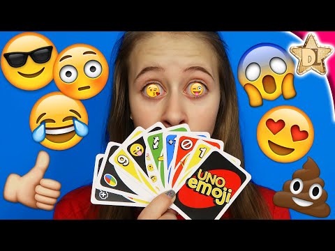 Видео: Карточная игра UNO " Смайлики". Кто смешнее?