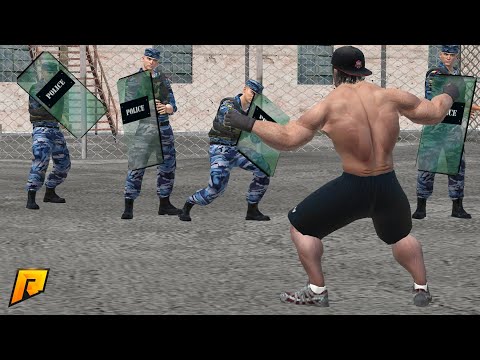 Видео: ОМОН ПРОТИВ САМОГО СИЛЬНОГО ЧЕЛОВЕКА НА ЗЕМЛЕ | CRMP