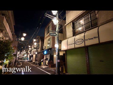 Видео: Токио Хигасинагасаки Ночной Прогулка по Японии [4K]