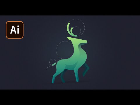 Видео: Универсальная техника рисования в Adobe Illustrator. Часть 2