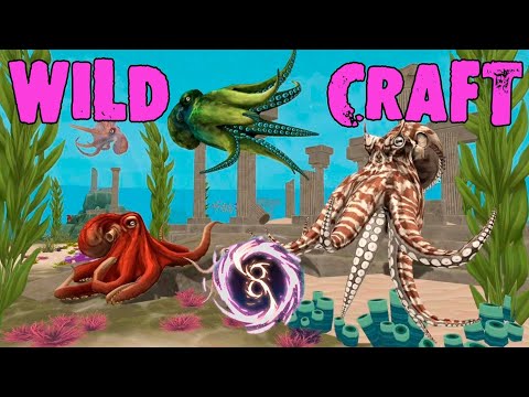 Видео: Покупаем ОСЬМИНОГА в мире океана 🐙 WildCraft