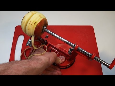 Видео: Яблокочистка яблокорезка Apple Peeler