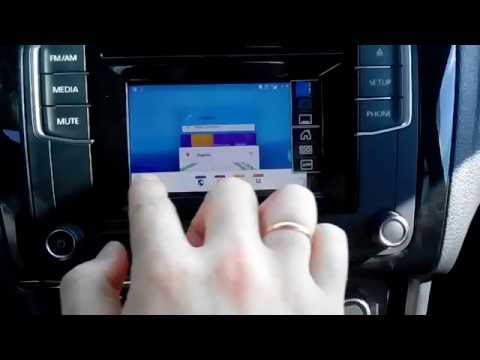 Видео: RCD330G с MirrorLink оригинал Harman 6RF035187