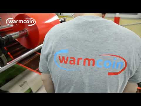 Видео: Тёплый пол Warmcoin — как делают инфракрасную плёнку на заводе