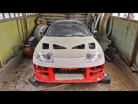 Видео: Напасване и оформяне на 3D принтираната броня -  Celica-Supra (Част 38)