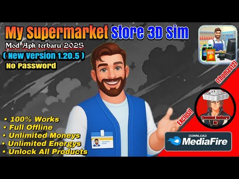 Видео: My Supermarket Simulator 3D Mod Apk 1.20.5 Последняя версия 4 октября 2025 г.