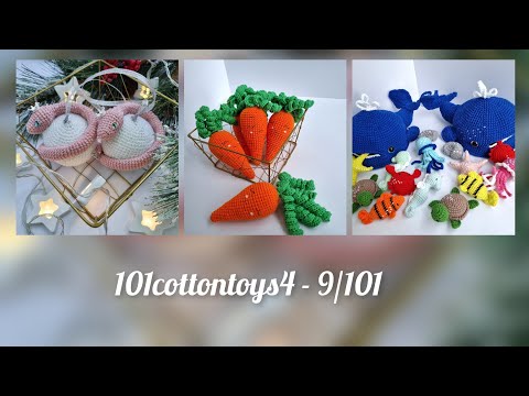 Видео: Влог за 28.10 Отчет 1 #101cottontoys4 - 9/101 - очень разные игрушки за неделю))