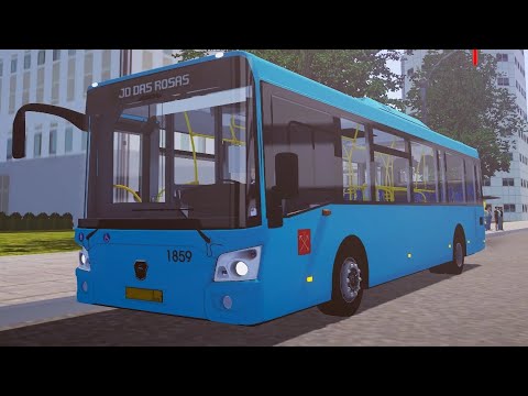 Видео: На ЛиАЗе 4292.60 по Бразильским улицам : ЛиАЗ 4292.60 в Proton bus simulator