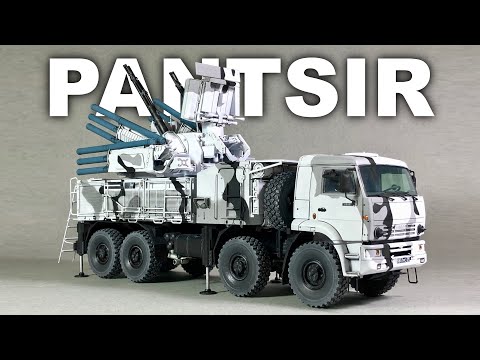Видео: Панцирь-С1, Zvezda, 1:35, Building and Painting