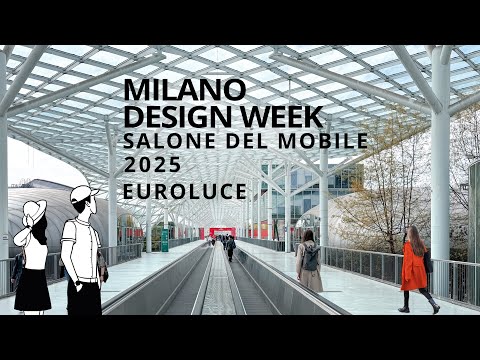 Видео: Неделя дизайна в Милане 2025: Salone del Mobile - Euroluce 2025