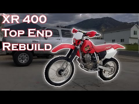 Видео: Руководство по ремонту поршневой группы Honda XR400 Piston Up Top End