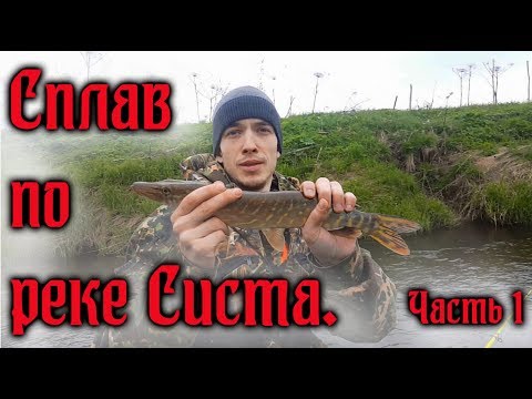 Видео: Сплав по реке Систа Ленинградской области. Часть 1.
