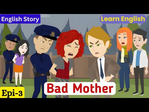 Видео: Плохая мать, эпизод 3 | История на английском | Изучение английского языка | Разговор на английск...