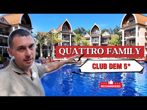 Видео: Club Dem SPA & Resort Hotel / Турция,Аланья / Обзор отеля