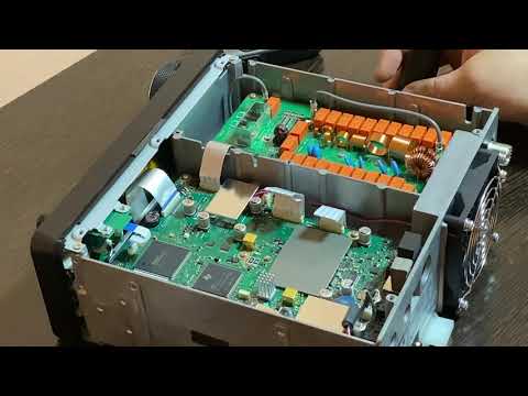 Видео: Обзор ICOM-7300, что внутри, раскрытие до 74 мгц