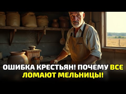 Видео: Вот почему ваши жернова не мелют! Простая правда о ручных мельницах, о которой не говорят!