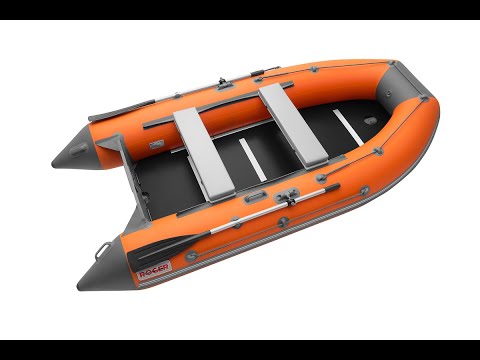 Видео: Лодка ПВХ Rodger Hunter Keel 3500