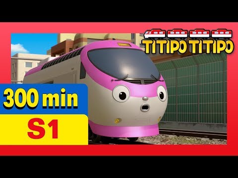 Видео: мультфильм для детей l Сборник эпизодов Титипо l 1~26 Сборник эпизодов l Паровозик Титипо