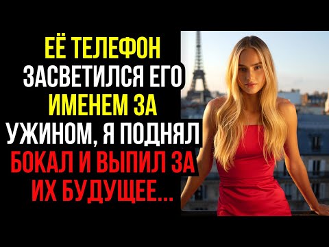 Видео: Её телефон засветился его именем за ужином, я поднял бокал и выпил за их будущее...